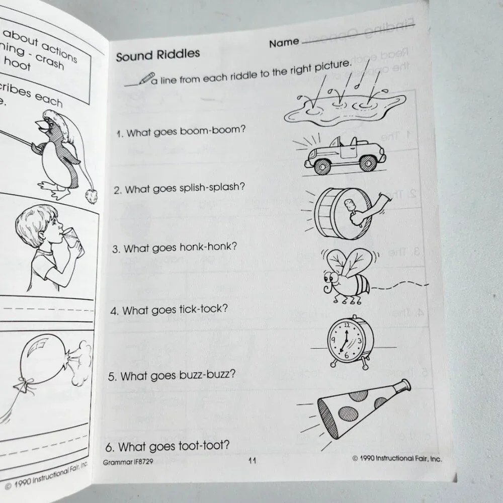 Carson Dellosa Grammar Reproducible Activities Workbook Grade 1-2 Activity Book
